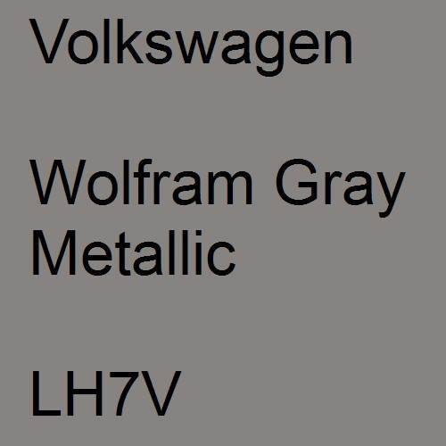 Volkswagen, Wolfram Gray Metallic, LH7V.